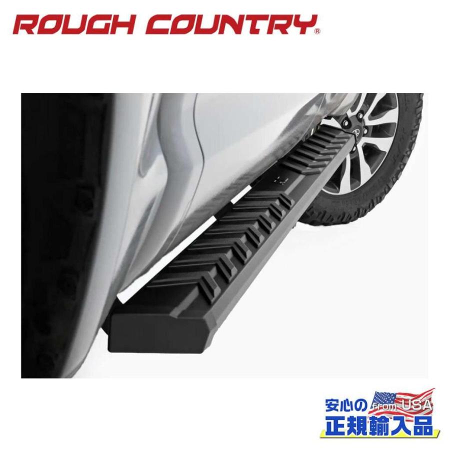 [ROUGH COUNTRY(ラフカントリー)正規代理店]BA2 ランニングボード/サイドステップ クルーキャブ用 USトヨタ Tundra タンドラ/41005 | ブランド登録なし