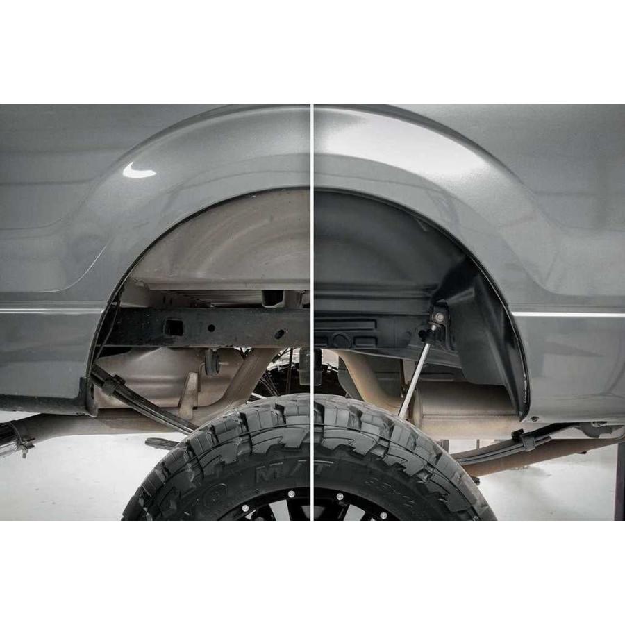 [ROUGH COUNTRY(ラフカントリー)正規品]リア ホイールウェルライナー インナーフェンダー ペア Dodge RAM ダッジラム
