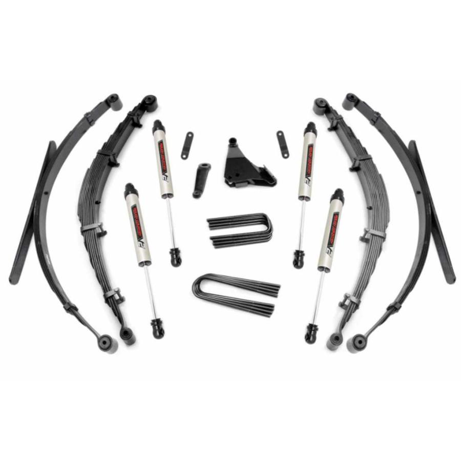 [ROUGH COUNTRY(ラフカントリー)正規輸入総代理店]6インチリフトキット V2モノチューブ FORD フォード スーパーデューティー/49770の画像