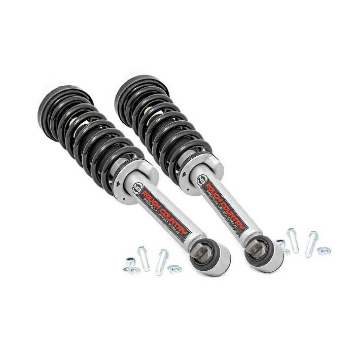 [ROUGH COUNTRY(ラフカントリー)正規品]4インチ(約 10.1cm)アップ用 N3ロードストラット 2本 FORD フォード F-150/F150/501051の画像