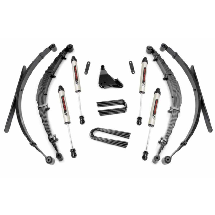 [ROUGH COUNTRY(ラフカントリー)正規輸入総代理店]4インチリフトキット V2モノチューブ FORD フォード スーパーデューティー/50170の画像