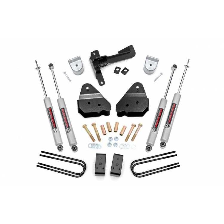 [ROUGH COUNTRY(ラフカントリー)正規品]3インチリフトキット/サスキット N3ショック F-250/F250 F-350/F350ー/50220_1