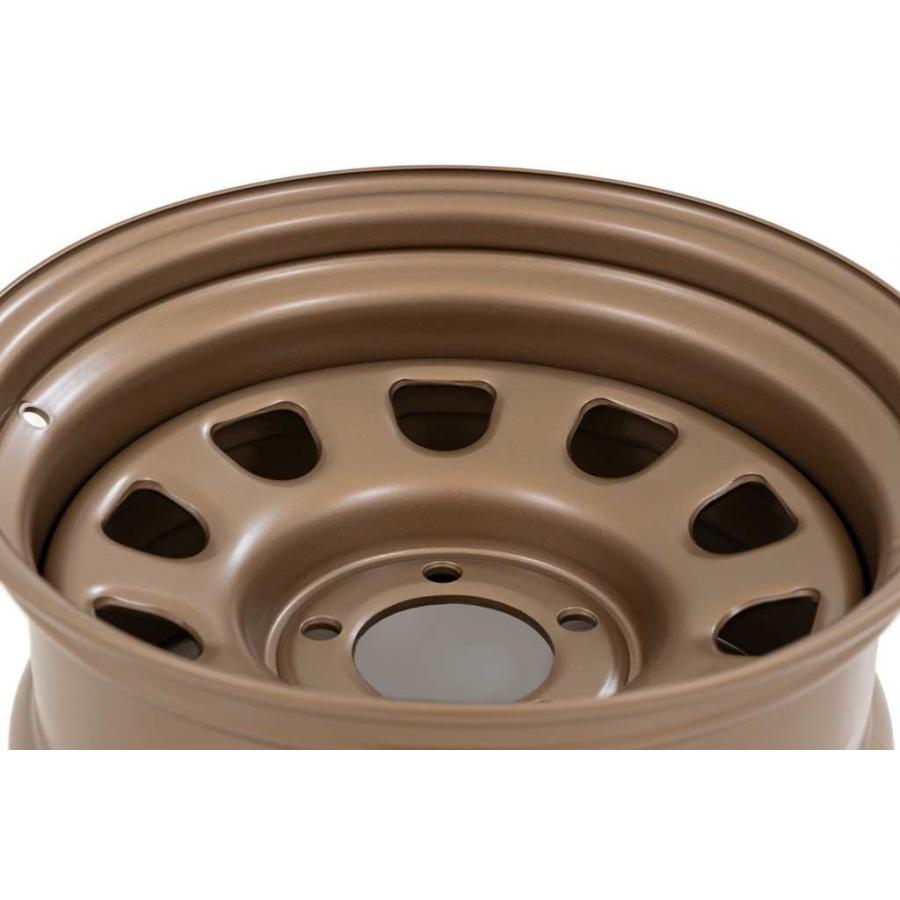 ROUGH COUNTRY 正規品] 16インチスチールホイール 1本 16×8J 6H 139.7