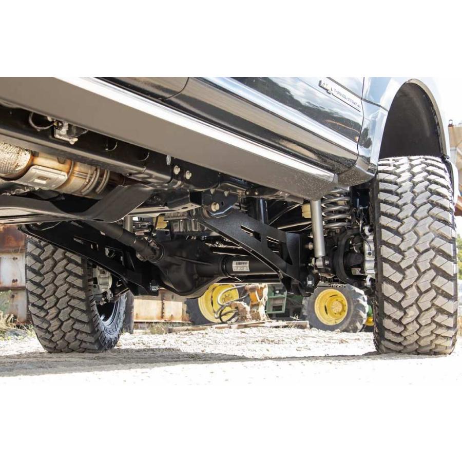 [ROUGH COUNTRY ラフカントリー ]6インチリフトキット 純正リアスプリング用・車軸3.5インチ・V2モノチューブ フォード/51270