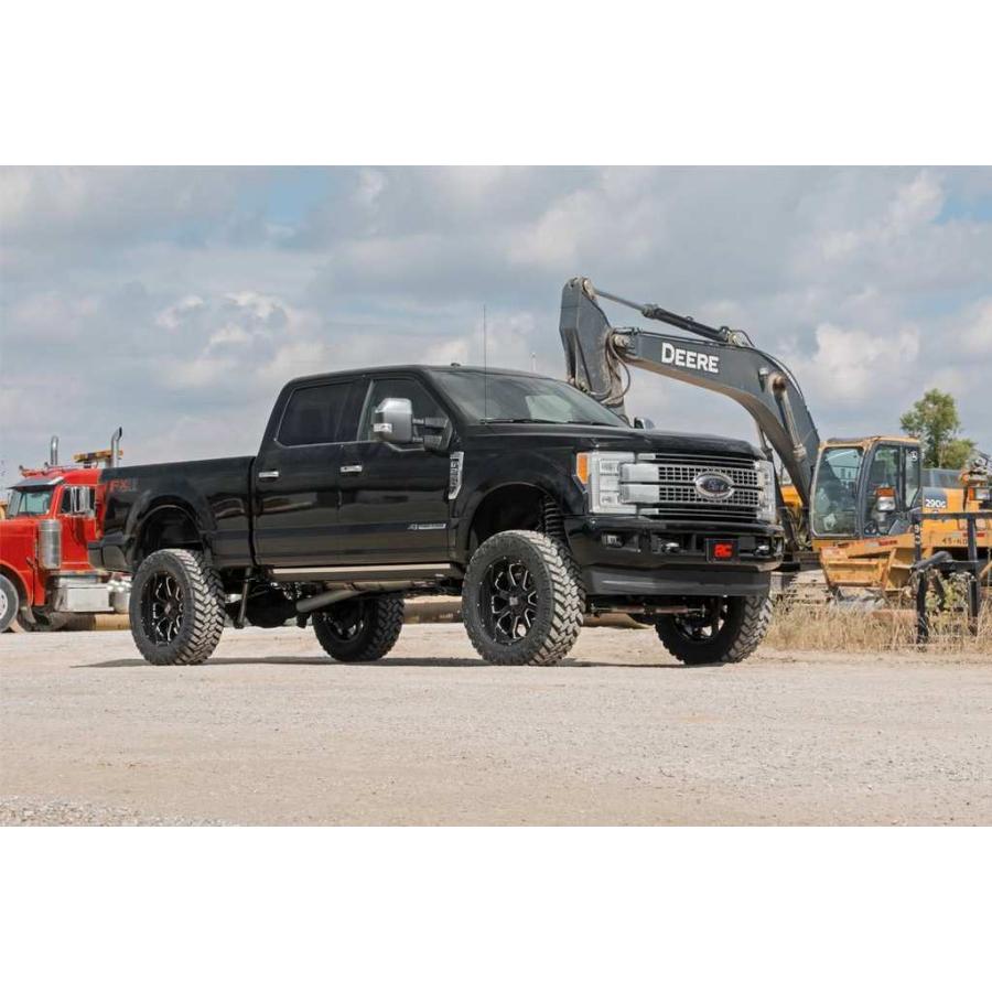 [ROUGH COUNTRY ラフカントリー] 6インチリフトアップキット 純正リアスプリング用 車軸4インチ・Fシャフト無し フォード F250 F350/51740の画像