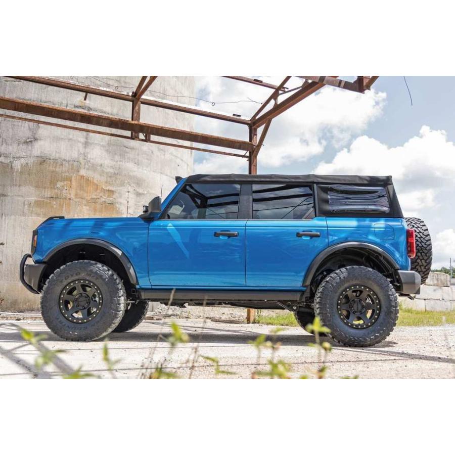 [ROUGH COUNTRY(ラフカントリー)正規品]サイドステップ/アルミレールのみ 一台分 FORD フォード ブロンコ/52002 | ブランド登録なし | 06