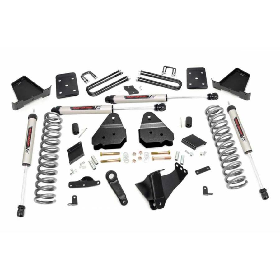 [ROUGH COUNTRY(ラフカントリー)正規輸入総代理店]4.5インチリフトキット V2モノチューブ FORD フォード スーパーデューティー/53470の画像