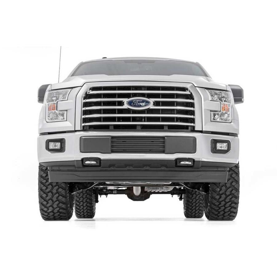[ROUGH COUNTRY(ラフカントリー)正規輸入店]3インチリフトキット Vertexコイルオーバー・V2モノチューブ FORD フォード F-150/F150/54557の画像