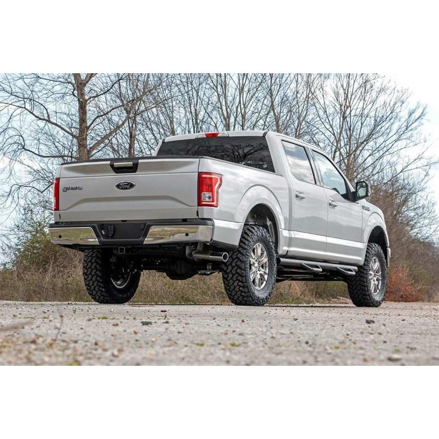[ROUGH COUNTRY(ラフカントリー)正規輸入店]3インチリフトキット Vertexコイルオーバー・V2モノチューブ FORD フォード F-150/F150/54557の画像