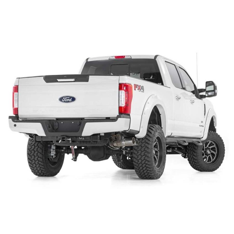 [ROUGH COUNTRY ラフカントリー] 4.5インチリフトアップキット 車軸3.5インチ・M1ショック付き・Fシャフト無し フォード F250 F350/55040の画像