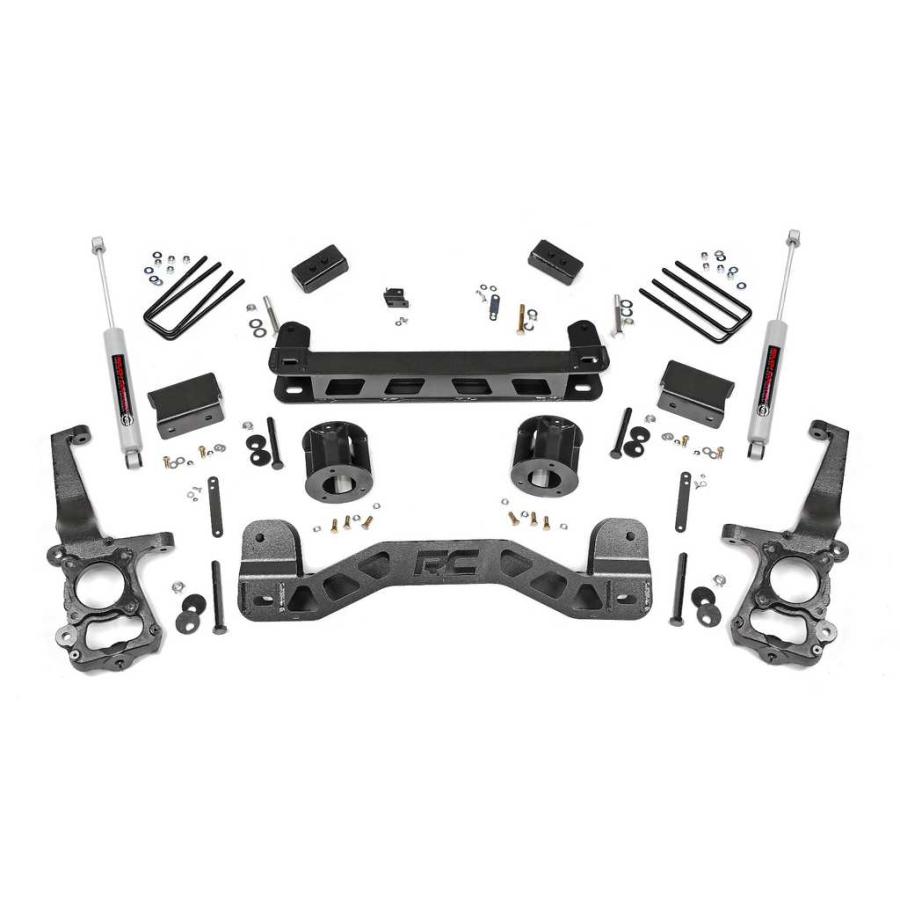 [ROUGH COUNTRY(ラフカントリー)正規輸入総代理店]4インチリフトキット プレミアムN3 FORD フォード F-150/F150/55130の画像
