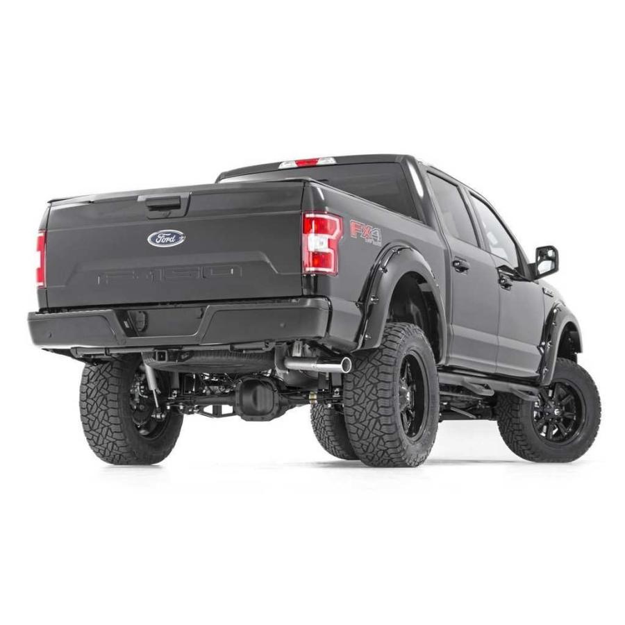 [ROUGH COUNTRY ラフカントリー] 6インチリフトアップキット/サスキット M1モノチューブストラット/リアショック フォード F150 4WD/55740_3