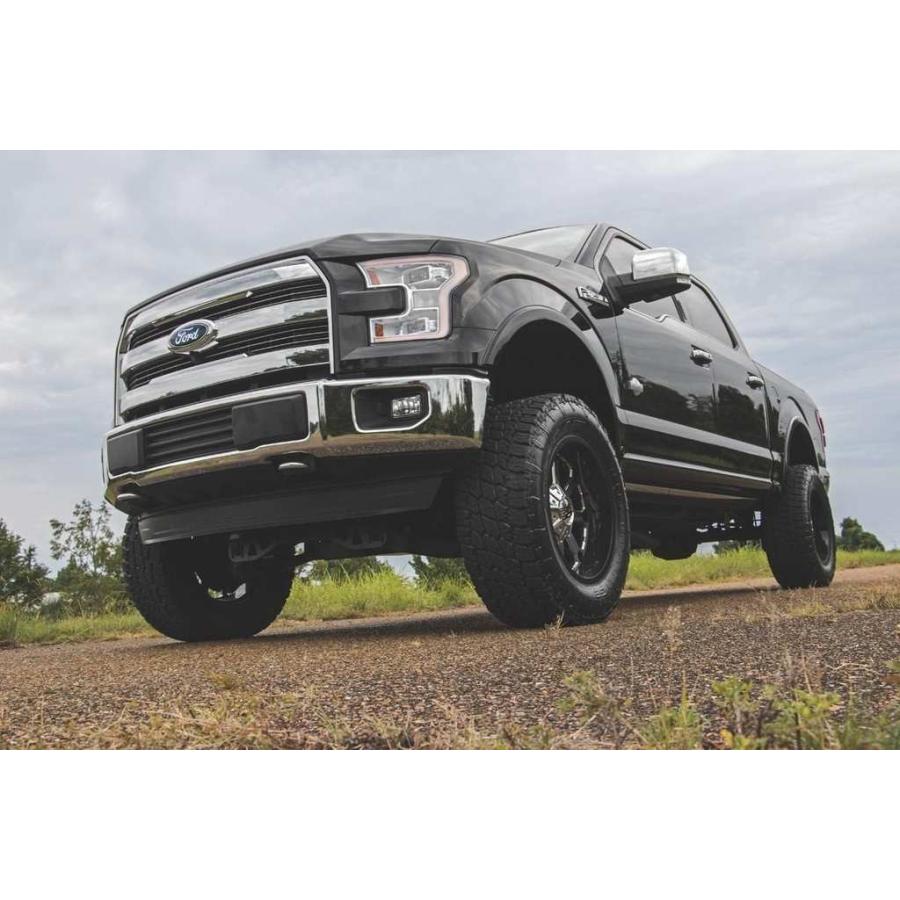 [ROUGH COUNTRY ラフカントリー] 6インチリフトアップキット/サスキット M1モノチューブストラット/リアショック フォード F150 4WD/55740_5