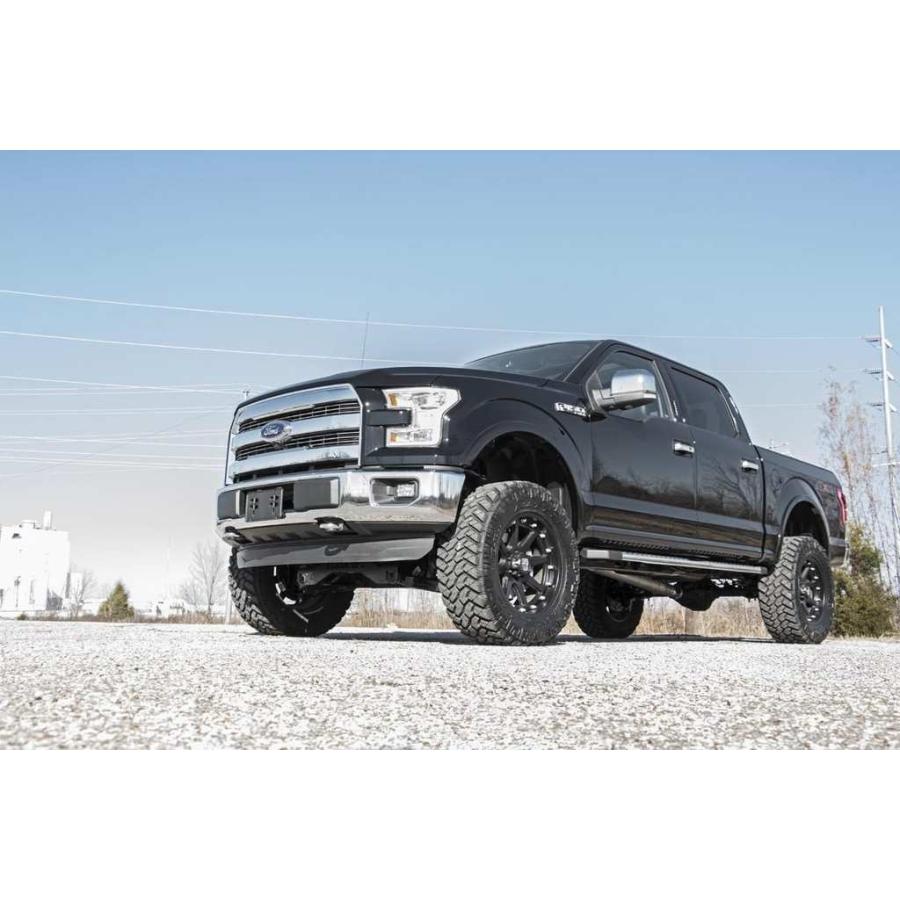 [ROUGH COUNTRY ラフカントリー] 6インチリフトアップキット/サスキット M1モノチューブストラット/リアショック フォード F150 4WD/55740_8