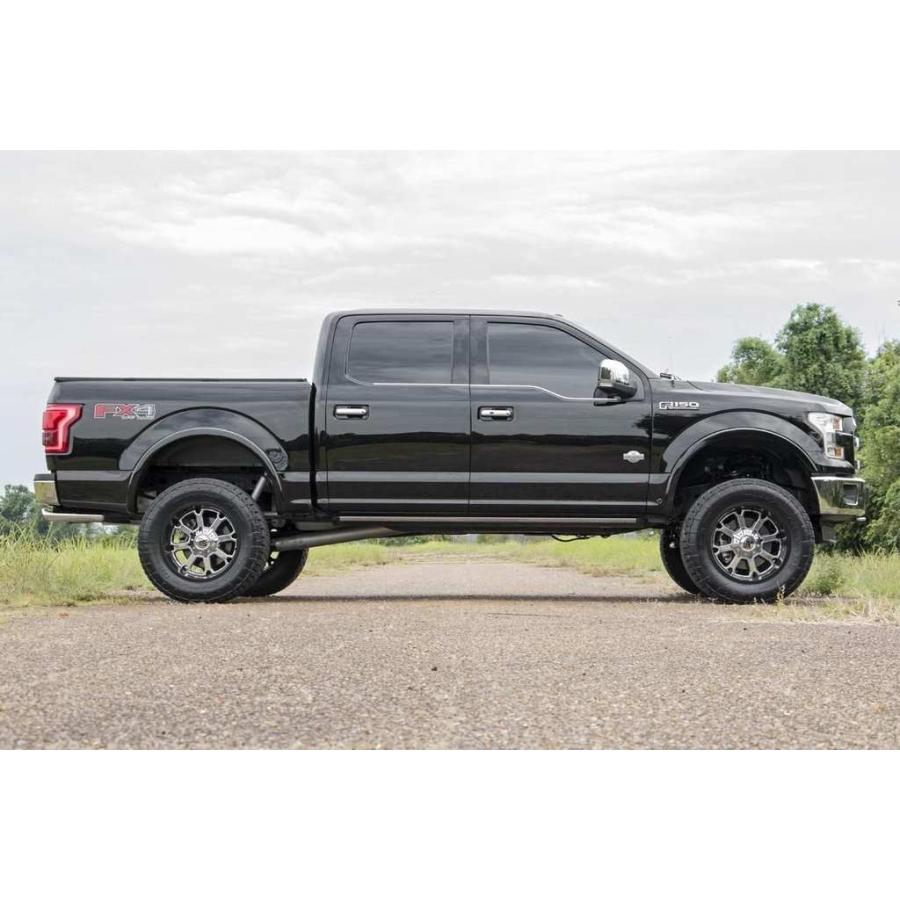 [ROUGH COUNTRY ラフカントリー] 6インチリフトアップキット/サスキット M1モノチューブストラット/リアショック フォード F150 4WD/55740_9