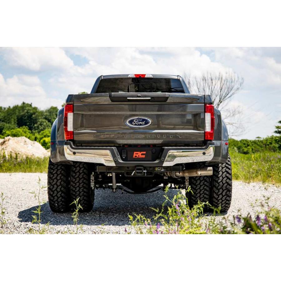 [ROUGH COUNTRY(ラフカントリー)正規品]4.5インチリフトキット V2モノチューブ・Fドライブシャフト有り フォード F-350/F350/55971の画像