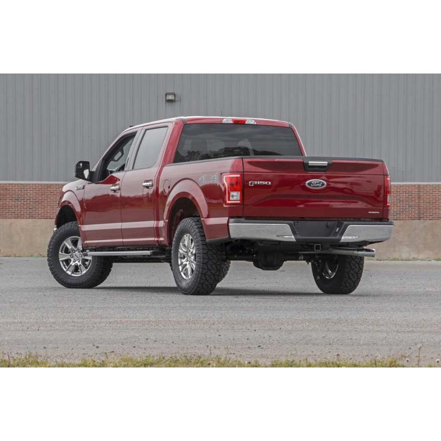 [ROUGH COUNTRY(ラフカントリー)正規輸入店]2インチリフトキット Vertexコイルオーバー・V2モノチューブ FORD フォード F-150/F150/56957の画像