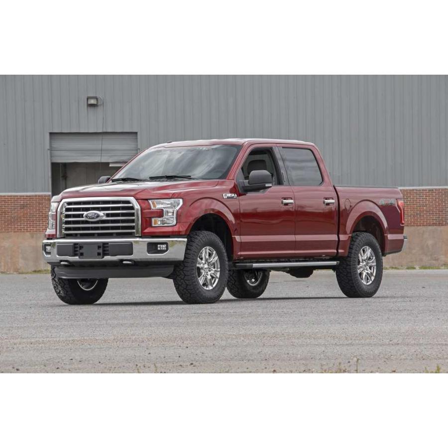 [ROUGH COUNTRY(ラフカントリー)正規輸入店]2インチリフトキット Vertexコイルオーバー・V2モノチューブ FORD フォード F-150/F150/56957の画像