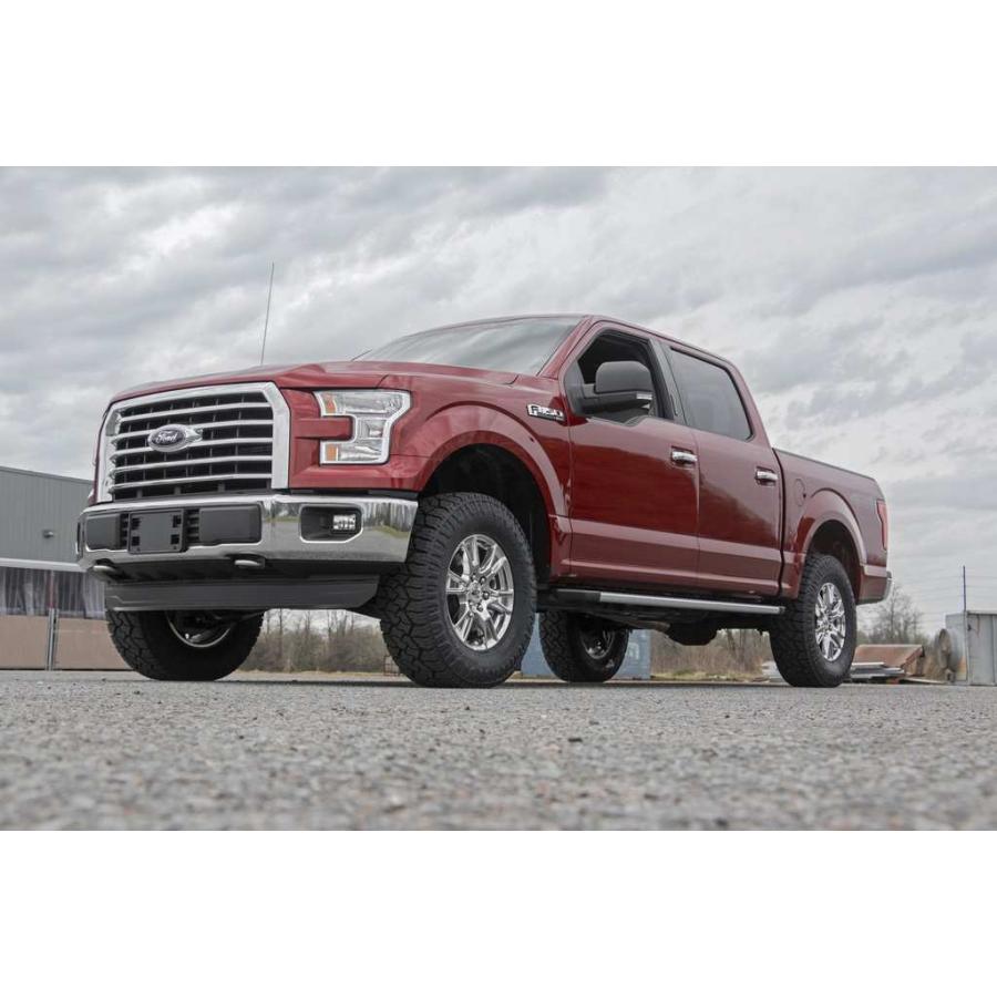 [ROUGH COUNTRY(ラフカントリー)正規輸入店]2インチリフトキット Vertexコイルオーバー・V2モノチューブ FORD フォード F-150/F150/56957の画像