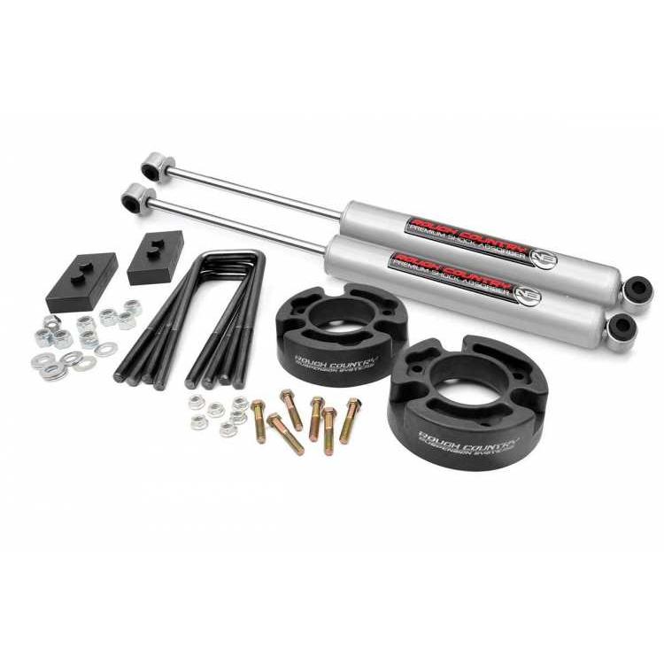 [ROUGH COUNTRY(ラフカントリー)正規品]2.5インチレベリングキット ストラットスペーサー・N3ショック FORD フォード F-150/F150/57030_1