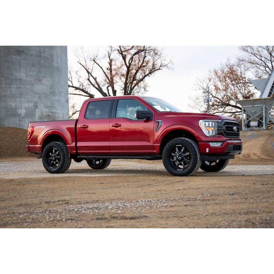 [ROUGH COUNTRY(ラフカントリー)正規輸入店]2インチリフトキット Vertexコイルオーバー・V2モノチューブ FORD フォード F-150/F150/58657の画像