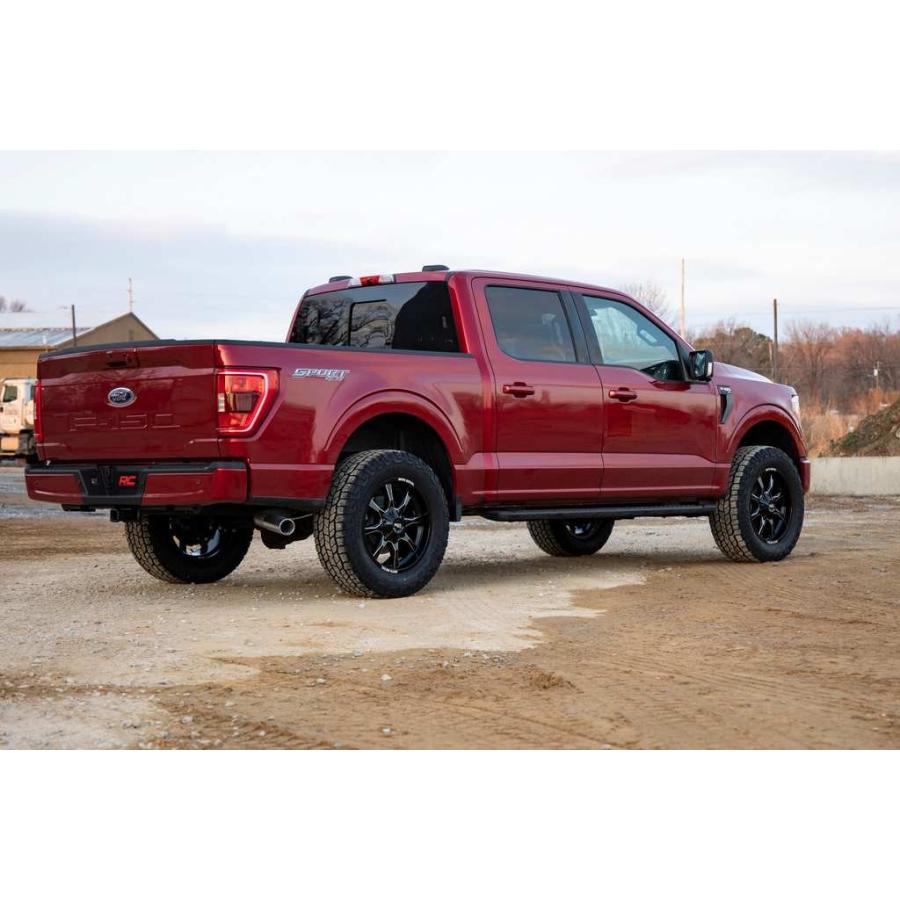 [ROUGH COUNTRY(ラフカントリー)正規輸入店]2インチリフトキット Vertexコイルオーバー・V2モノチューブ FORD フォード F-150/F150/58657の画像
