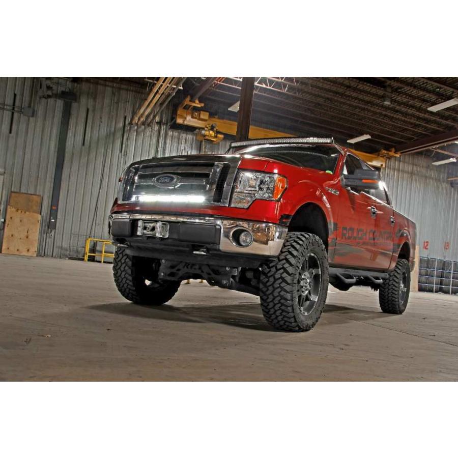 [ROUGH COUNTRY ラフカントリー] 6インチリフトアップキット/サスキット M1ストラット/M1リアショック付き Ford フォード F150 4WD/59840_3