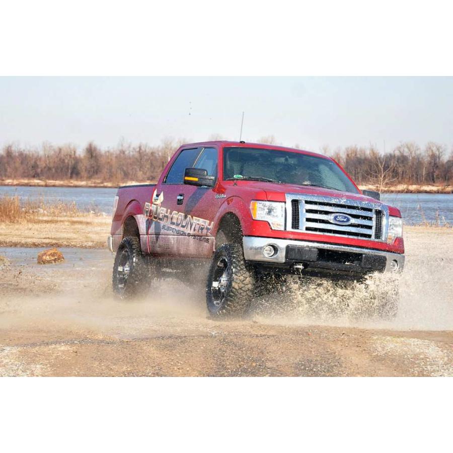 [ROUGH COUNTRY ラフカントリー] 6インチリフトアップキット/サスキット M1ストラット/M1リアショック付き Ford フォード F150 4WD/59840_6