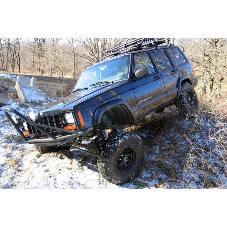 [ROUGH COUNTRY(ラフカントリー)正規品]4.5インチリフトキット/サスキット プレミアムN3ショック付 リア Jeep ジープ チェロキー XJ/623N2の画像