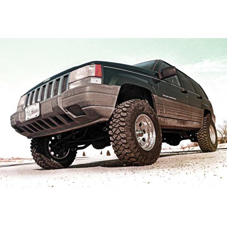 [ROUGHCOUNTRY(ラフカントリー)正規]3.5インチ リフトキット/サスキット プレミアムN3ショック付 Jeep ジープ グランドチェロキーZJ/636.20_2