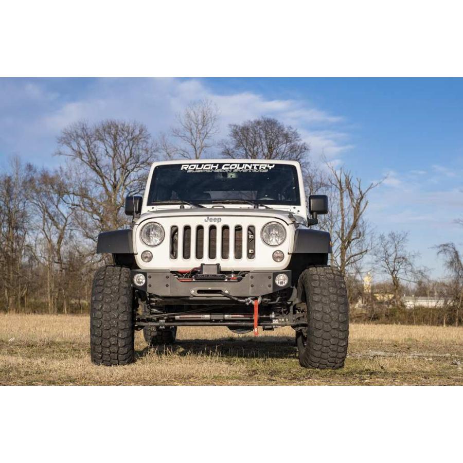 [ROUGH COUNTRY ラフカントリー]3.25インチリフトアップキット 4ドア用 コイルスプリング/M1ショック付き Jeep ジープ ラングラー JK/66940の画像