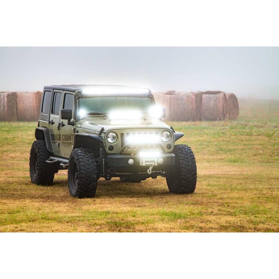 [ROUGH COUNTRY(ラフカントリー)正規輸入店]Xシリーズ 4インチリフトキット V2モノチューブ Jeep Wrangler ジープ ラングラー JK/67470 | ブランド登録なし | 07