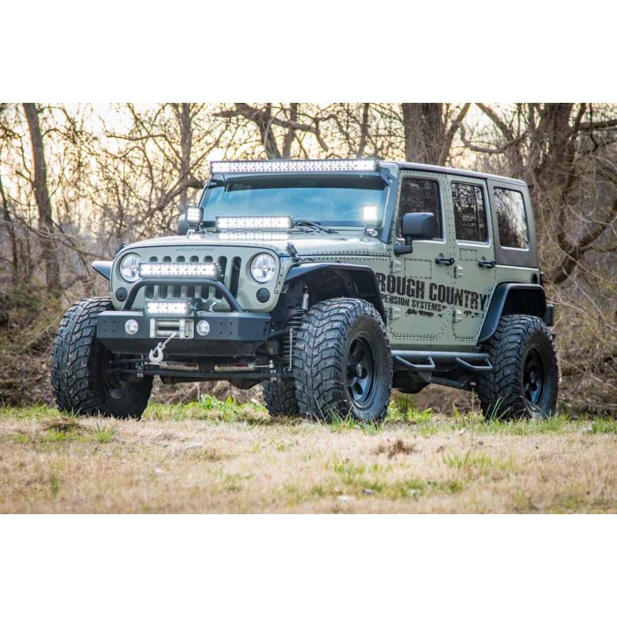 [ROUGH COUNTRY(ラフカントリー)正規輸入店]Xシリーズ 4インチリフトキット V2モノチューブ Jeep Wrangler ジープ ラングラー JK/67470 | ブランド登録なし | 08