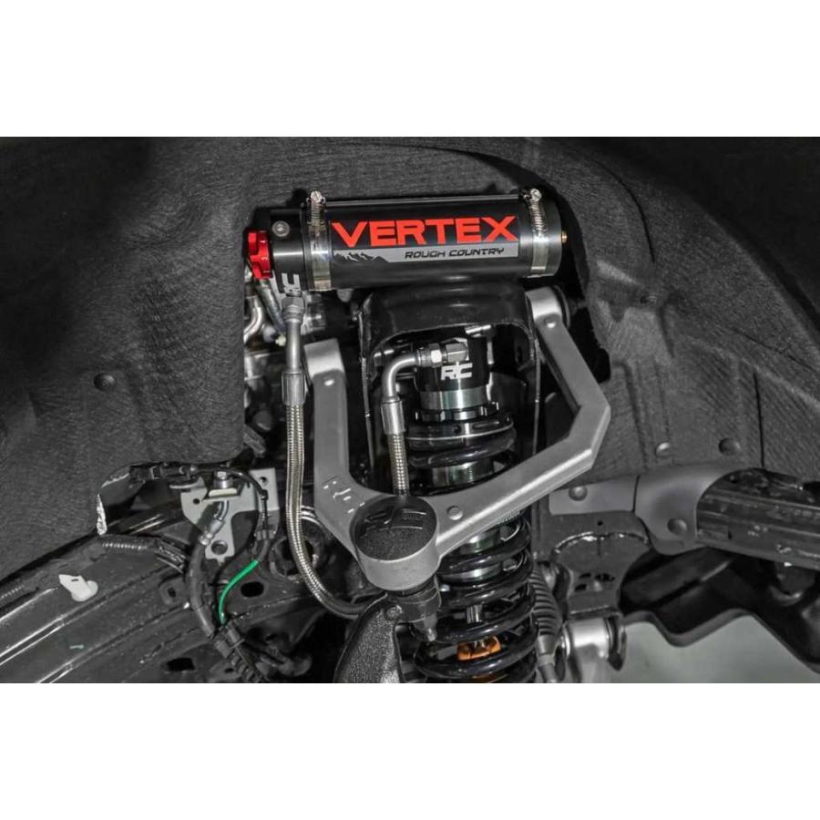 [ROUGH COUNTRY(ラフカントリー)正規品]Vertex 2.5 フロント アジャスタブルコイルオーバー 7インチ フォード ブロンコ/689053の画像