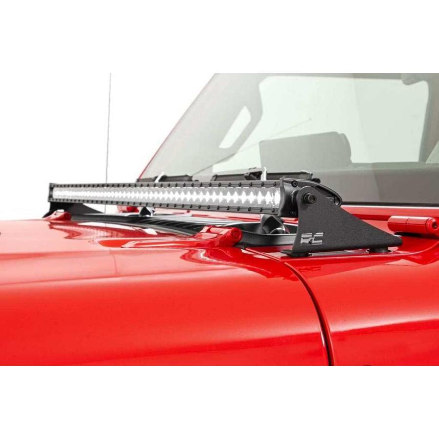 [ROUGH COUNTRY ラフカントリー]50インチLEDフードライトキット Jeep Wrangler ジープ ラングラー JL/グラディエーター JT/70057の画像