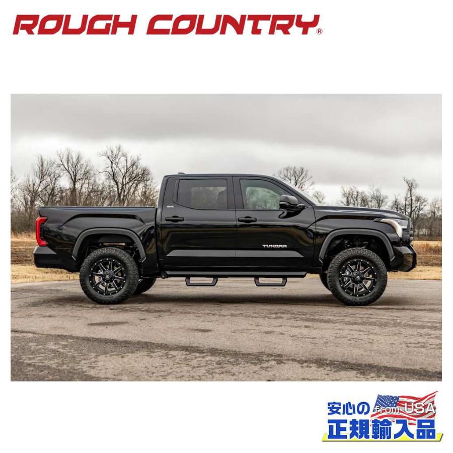 [ROUGH COUNTRY(ラフカントリー)正規品]3.5インチリフトアップキット/サスキット N3ストラット/N3リアショック付き Tundra タンドラ/70331 | ブランド登録なし