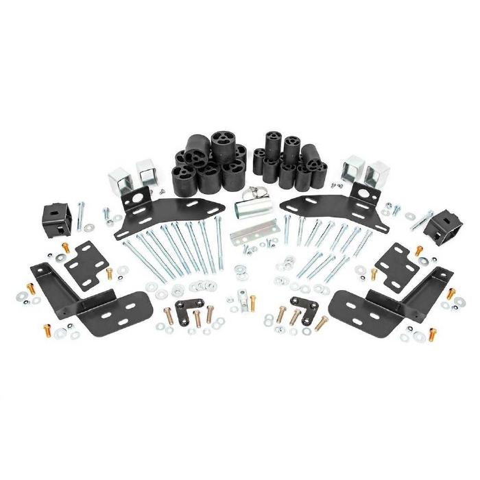 [ROUGH COUNTRY(ラフカントリー)正規品]3インチボディリフトキット/サスキット バンプブラケット付 C1500 K1500 C2500 K2500/RC704 | ブランド登録なし | 01