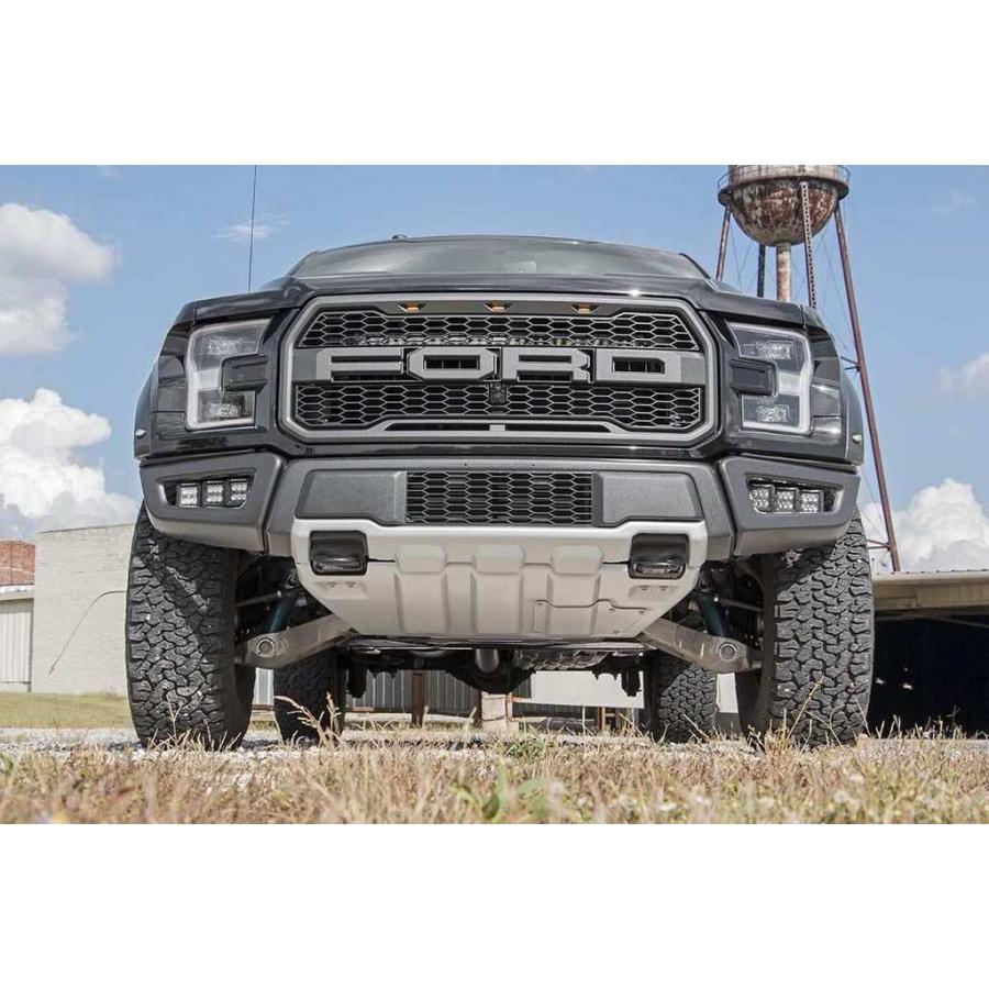 [ROUGH COUNTRY ラフカントリー]トリプル LEDフォグライトキット アンバーDRL付 FORD フォード F-150/F150・ラプター/70700DRLA_6