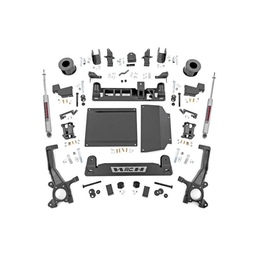 [ROUGH COUNTRY(ラフカントリー)正規品]6インチリフトアップキット/サスキット N3ショック付き Tundra タンドラ/71230の画像