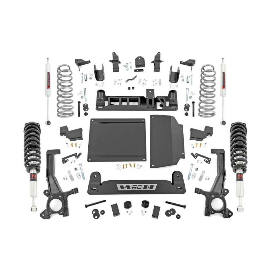 [ROUGH COUNTRY ラフカントリー]6インチリフトアップキット/サスキット TRDオフロードモデル専用 リアショック付 タンドラ/71240_1