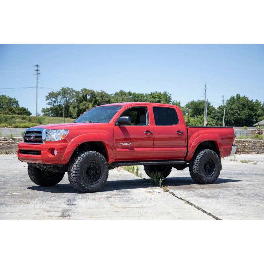 [ROUGH COUNTRY ラフカントリー] 3.5インチリフトアップキット/サスキット リーフスプリング/M1ストラット付 USトヨタ Tacoma タコマ/74241の画像