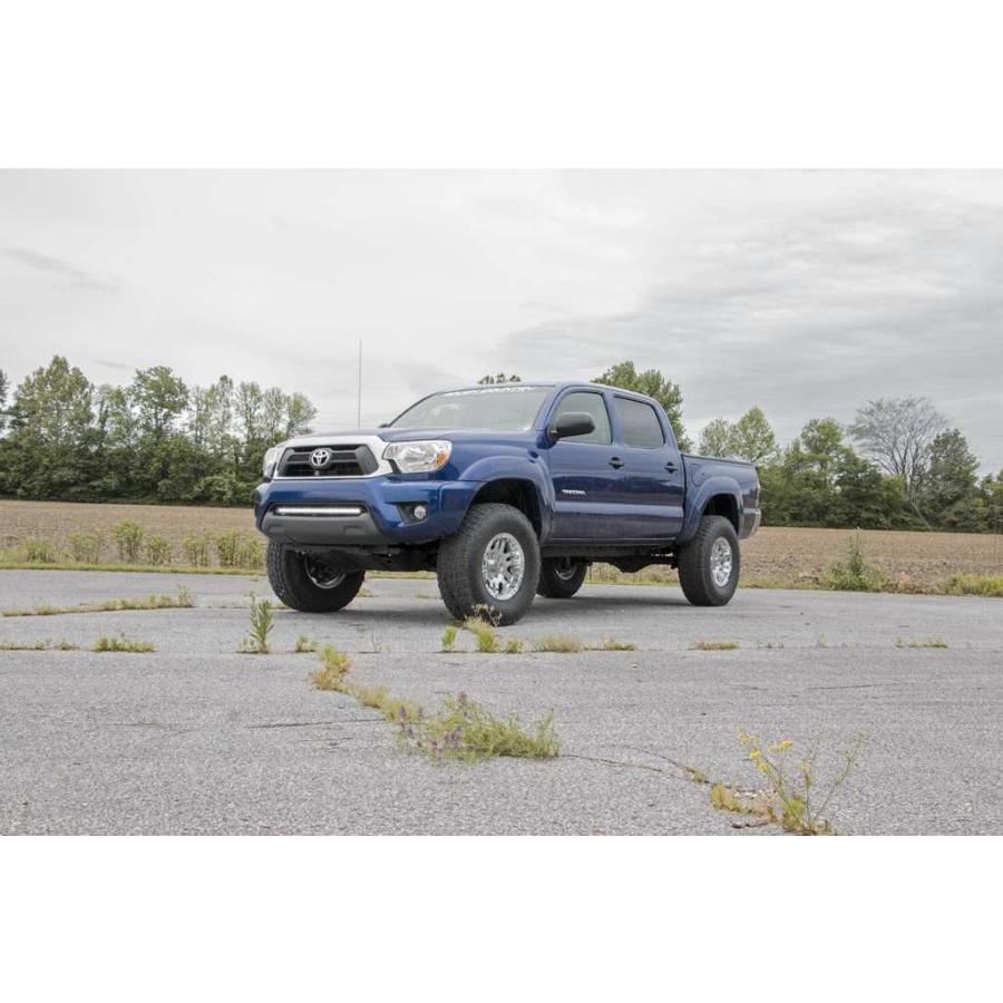 [ROUGH COUNTRY(ラフカントリー)正規品]3インチリフトキット Vertexコイルオーバー・V2モノチューブ TACOMA タコマ/74557の画像