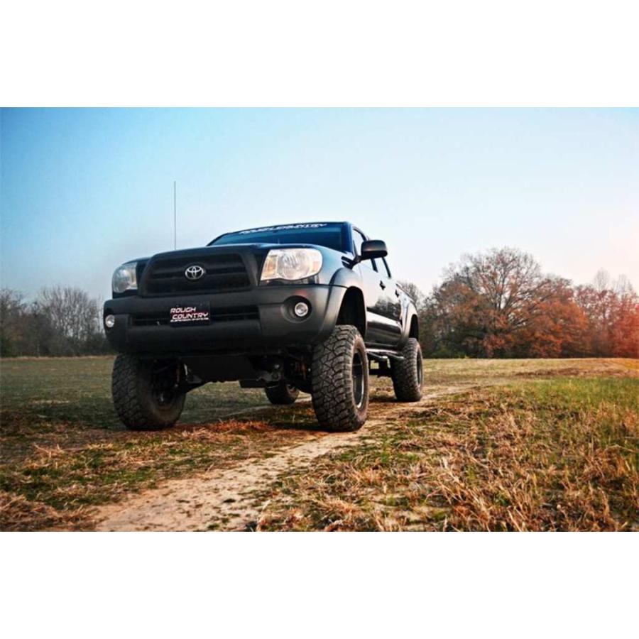 [ROUGH COUNTRY(ラフカントリー)正規輸入店]6インチリフトキット Vertexコイルオーバー・V2モノチューブ USトヨタ TACOMA タコマ/74757の画像