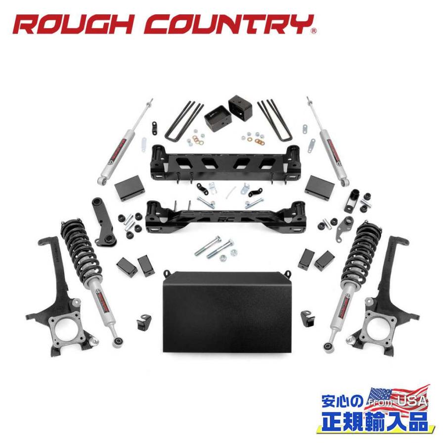 [ROUGH COUNTRY(ラフカントリー)正規輸入総代理店]4.5インチリフトキット ストラット・プレミアムN3 USトヨタ タンドラ/75331 | ブランド登録なし