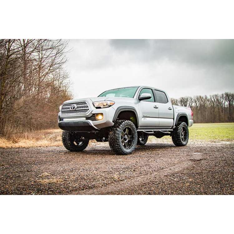 [ROUGH COUNTRY(ラフカントリー)正規品]4インチリフトキット/サスキット ストラットスペーサー・プレミアムN3ショック タコマ/75720_3