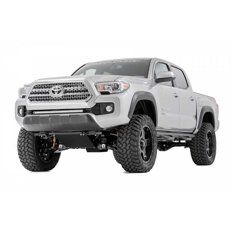 [ROUGH COUNTRY(ラフカントリー)正規品]4インチリフトキット/サスキット ストラットスペーサー・プレミアムN3ショック タコマ/75720_4