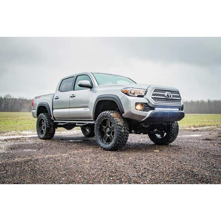 [ROUGH COUNTRY(ラフカントリー)正規品]4インチリフトキット/サスキット ストラットスペーサー・プレミアムN3ショック タコマ/75720_6