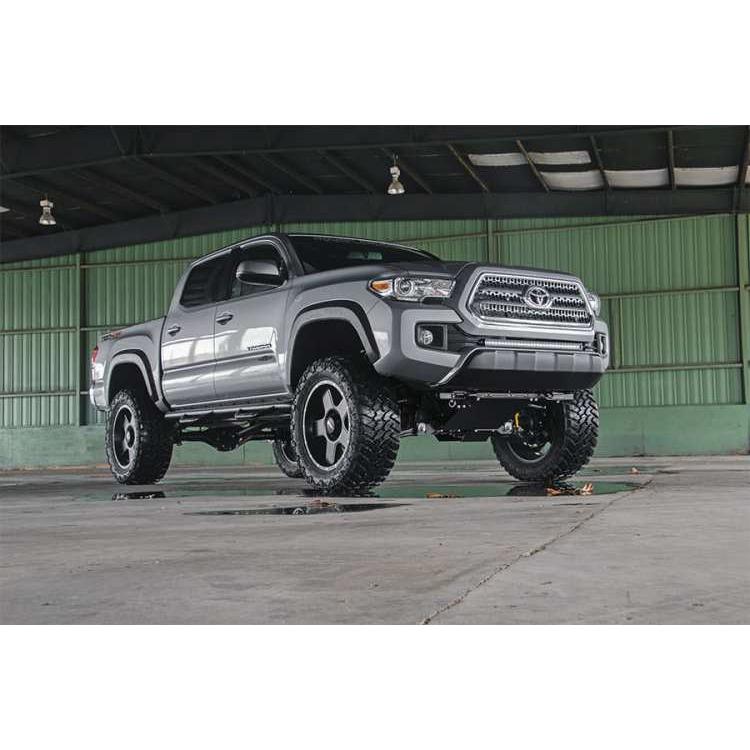 [ROUGH COUNTRY(ラフカントリー)正規品]4インチリフトキット/サスキット ストラットスペーサー・プレミアムN3ショック タコマ/75720_7