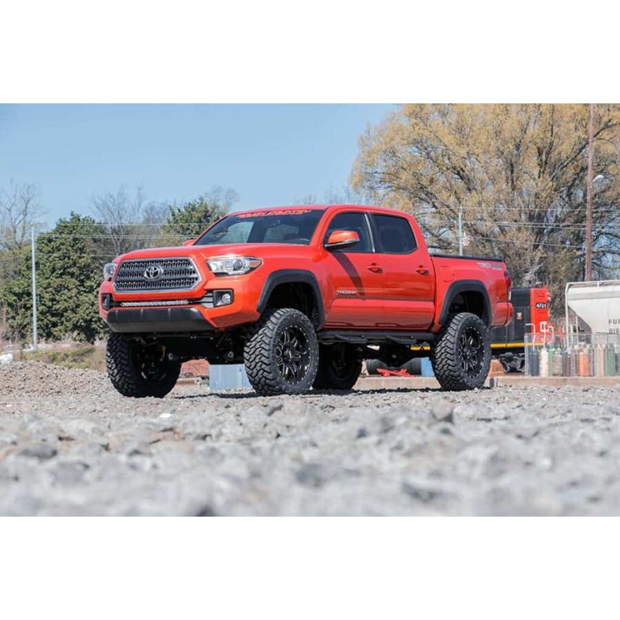 [ROUGH COUNTRY(ラフカントリー)正規品]6インチリフトキット Vertexコイルオーバー・V2モノチューブ TACOMA タコマ/75857の画像