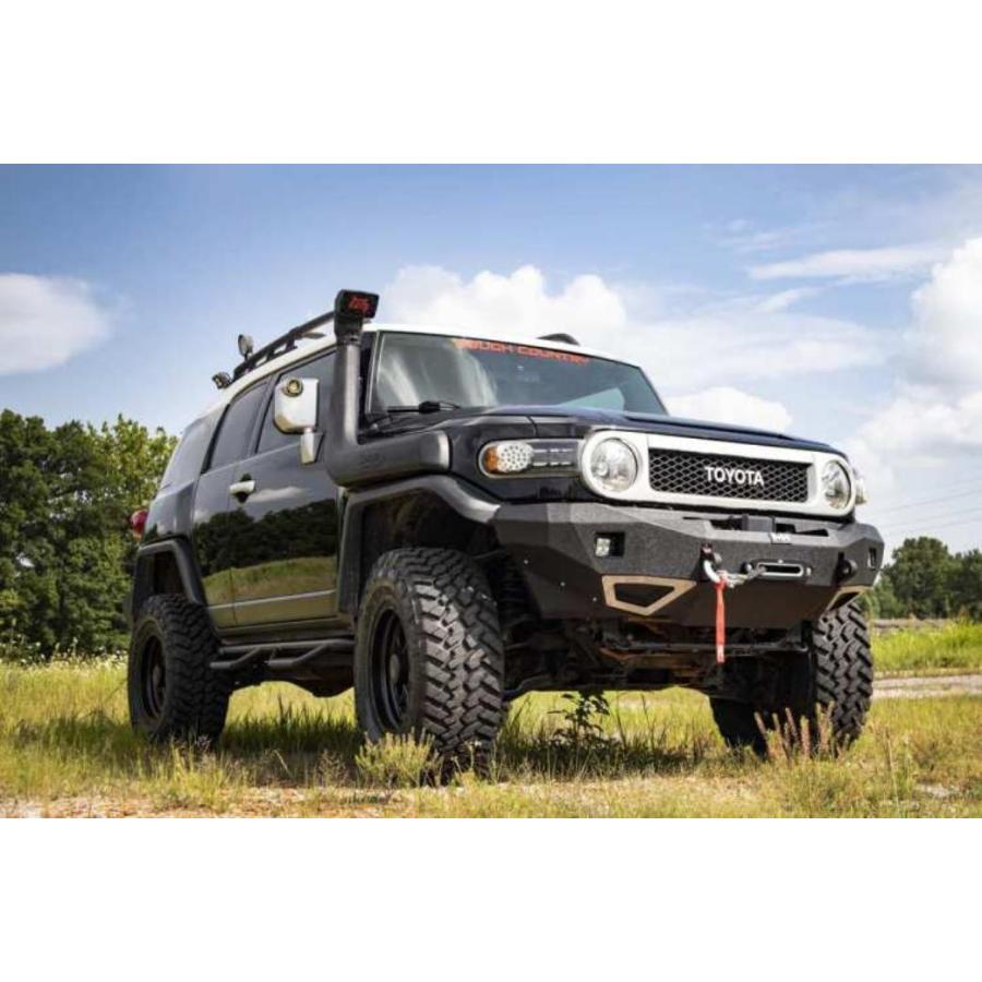 [ROUGH COUNTRY(ラフカントリー)正規品]3インチリフトキット/サスキット レッドスペーサー N3ショック付 FJクルーザー 4ランナー/76530RED_3